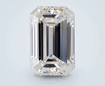 3.01ct G VS2 Rare Carat Ideal Cut Emerald Lab Grown Diamond