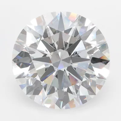 5.29ct D VVS1 Rare Carat Ideal Cut Round Lab Grown Diamond
