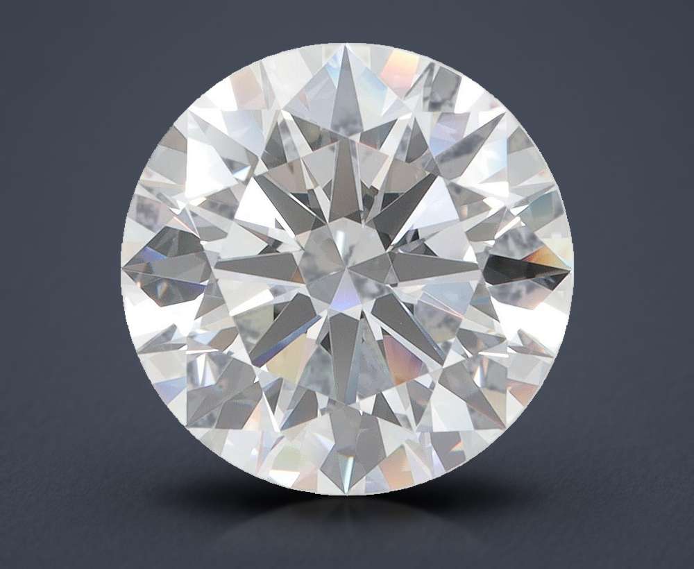 5.29ct D VVS1 Rare Carat Ideal Cut Round Lab Grown Diamond
