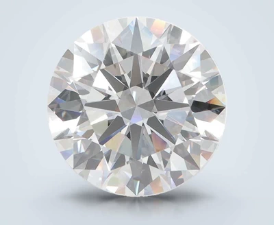 5.29ct D VVS1 Rare Carat Ideal Cut Round Lab Grown Diamond