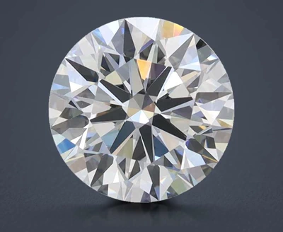 2.21ct D VS2 Rare Carat Ideal Cut Round Lab Grown Diamond