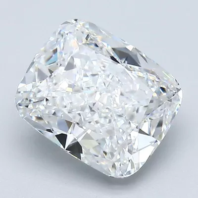 3.03ct E VS2 Rare Carat Ideal Cut Cushion Diamond
