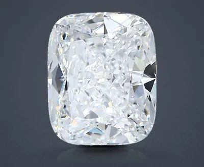 3.03ct E VS2 Rare Carat Ideal Cut Cushion Diamond