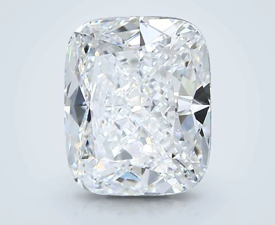 3.03ct E VS2 Rare Carat Ideal Cut Cushion Diamond