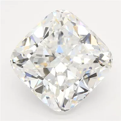 5.04ct E VVS2 Rare Carat Ideal Cut Cushion Lab Grown Diamond