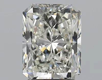 2.01ct J SI2 Rare Carat Ideal Cut Radiant Diamond