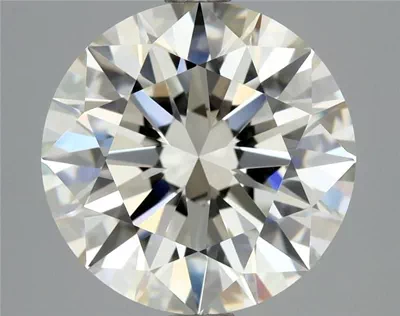 3.06ct J VVS2 Rare Carat Ideal Cut Round Diamond