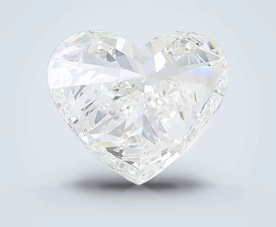 7.31ct E VS1 Rare Carat Ideal Cut Heart Lab Grown Diamond