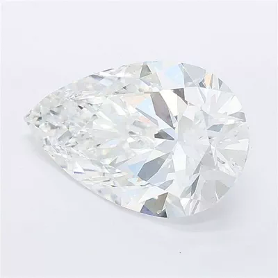 3.07ct D VS1 Rare Carat Ideal Cut Pear Lab Grown Diamond