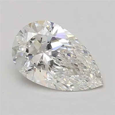 1.53ct D VS1 Rare Carat Ideal Cut Pear Lab Grown Diamond