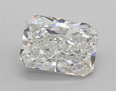5.00ct F VVS2 Rare Carat Ideal Cut Radiant Lab Grown Diamond