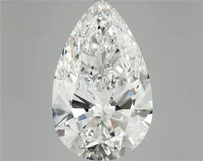 11.83ct F VVS2 Rare Carat Ideal Cut Pear Lab Grown Diamond