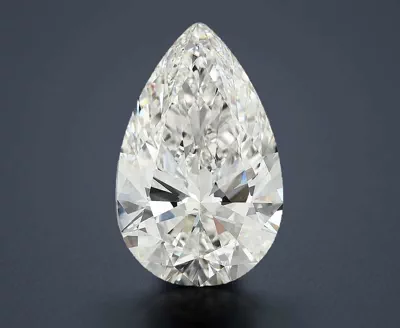 11.83ct F VVS2 Rare Carat Ideal Cut Pear Lab Grown Diamond