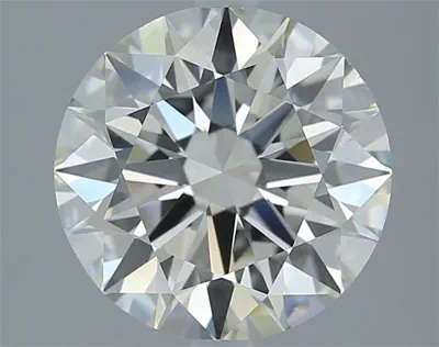 2.51ct J VS1 Rare Carat Ideal Cut Round Diamond