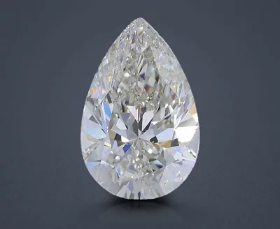 3.51ct I VS1 Rare Carat Ideal Cut Pear Lab Grown Diamond