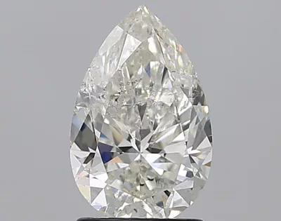 1.71ct H SI2 Rare Carat Ideal Cut Pear Diamond