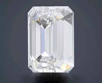 15.01ct F VVS2 Very Good Cut Emerald Lab Grown Diamond