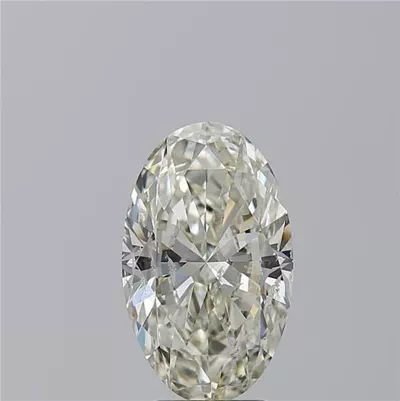 3.51ct J SI2 Rare Carat Ideal Cut Oval Diamond