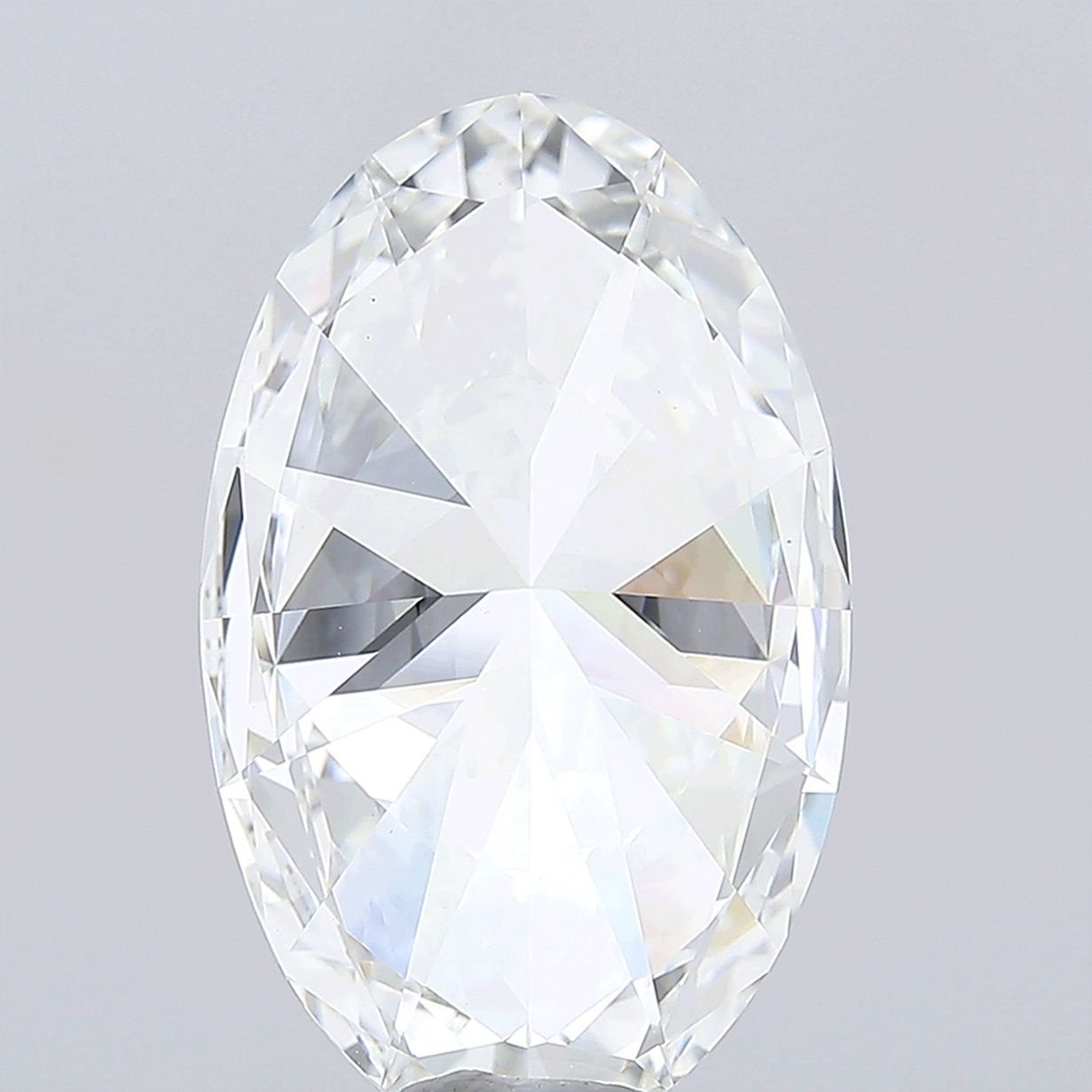 13.07ct E VS1 Rare Carat Ideal Cut Oval Lab Grown Diamond