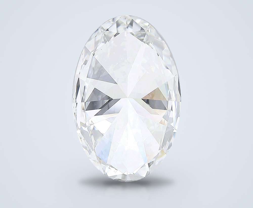 13.07ct E VS1 Rare Carat Ideal Cut Oval Lab Grown Diamond