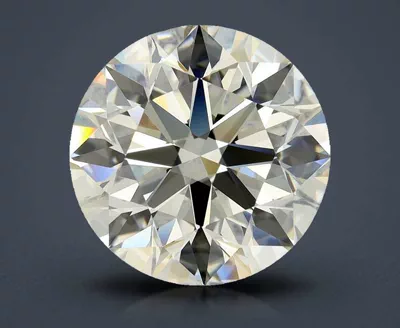 3.30ct J VVS2 Excellent Cut Round Diamond