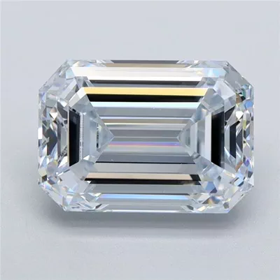 2.08ct G VVS2 Rare Carat Ideal Cut Emerald Lab Grown Diamond