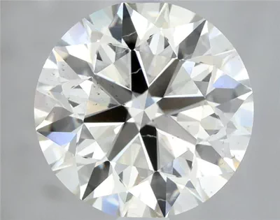 3.09ct J SI1 Excellent Cut Round Diamond