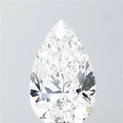 12.09ct G VVS2 Rare Carat Ideal Cut Pear Lab Grown Diamond