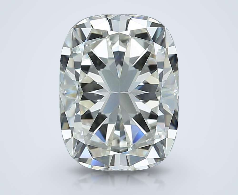 4.02ct J VVS2 Very Good Cut Cushion Diamond