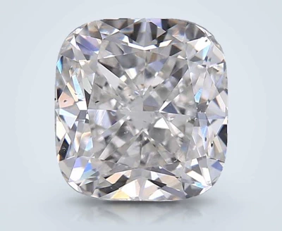 0.94ct F VS2 Very Good Cut Cushion Lab Grown Diamond