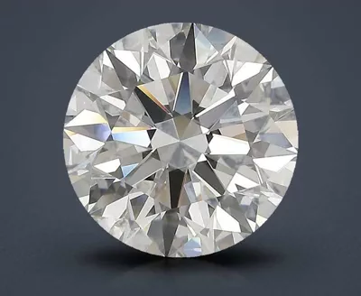 4.05ct I SI2 Rare Carat Ideal Cut Round Diamond
