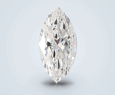 3.02ct E VS1 Rare Carat Ideal Cut Marquise Lab Grown Diamond