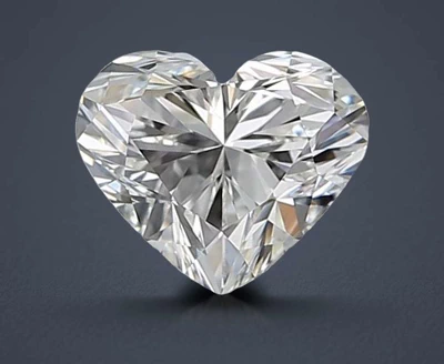 0.50ct I IF Rare Carat Ideal Cut Heart Diamond