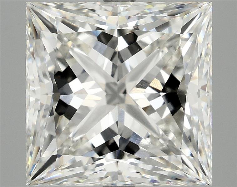 7.15ct G VVS2 Rare Carat Ideal Cut Princess Lab Grown Diamond