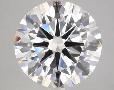 6.06ct G VS2 Rare Carat Ideal Cut Round Lab Grown Diamond
