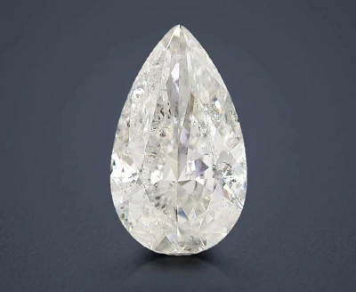 7.01ct G SI2 Very Good Cut Pear Diamond