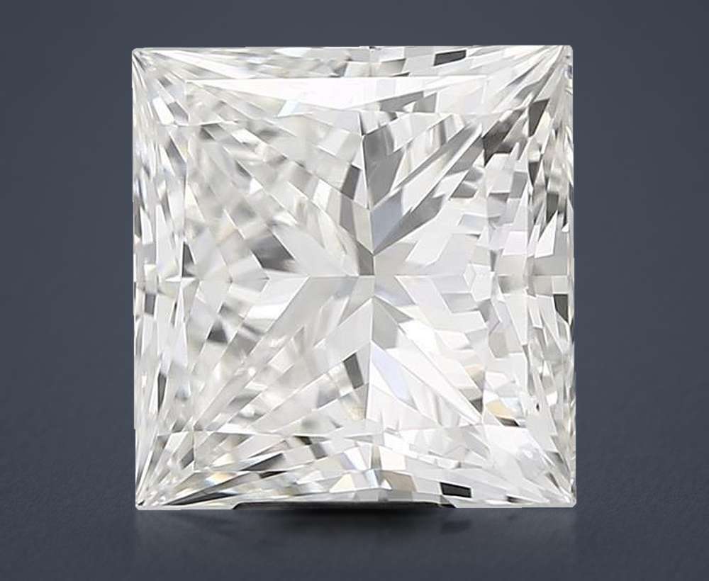 9.02ct G VS1 Rare Carat Ideal Cut Princess Lab Grown Diamond