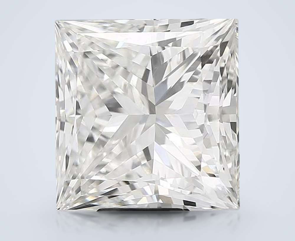 9.02ct G VS1 Rare Carat Ideal Cut Princess Lab Grown Diamond