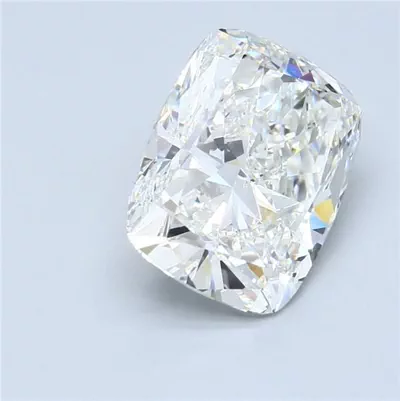 7.03ct G SI1 Rare Carat Ideal Cut Cushion Diamond