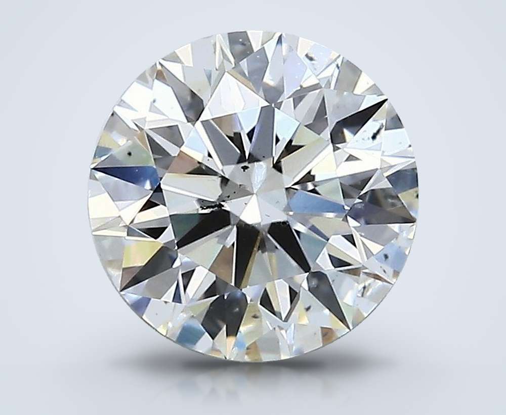 2.01ct H SI1 Rare Carat Ideal Cut Round Diamond