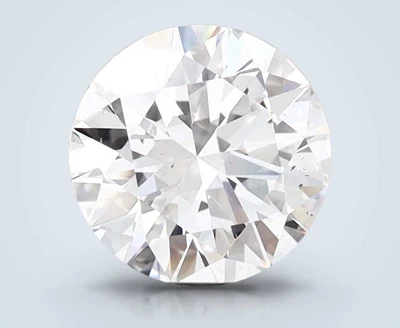 2.08ct E SI1 Excellent Cut Round Lab Grown Diamond
