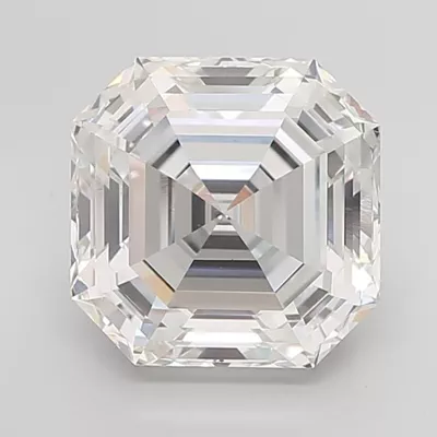 10.09ct H VS1 Rare Carat Ideal Cut Asscher Lab Grown Diamond