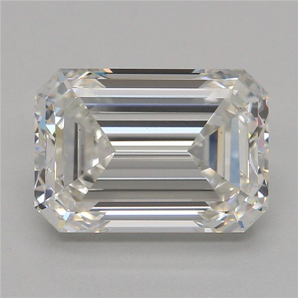 2.05ct F VS1 Rare Carat Ideal Cut Emerald Lab Grown Diamond