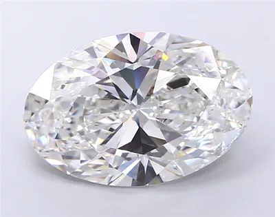 11.02ct F VS1 Rare Carat Ideal Cut Oval Lab Grown Diamond