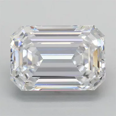 3.09ct D VS1 Rare Carat Ideal Cut Emerald Lab Grown Diamond