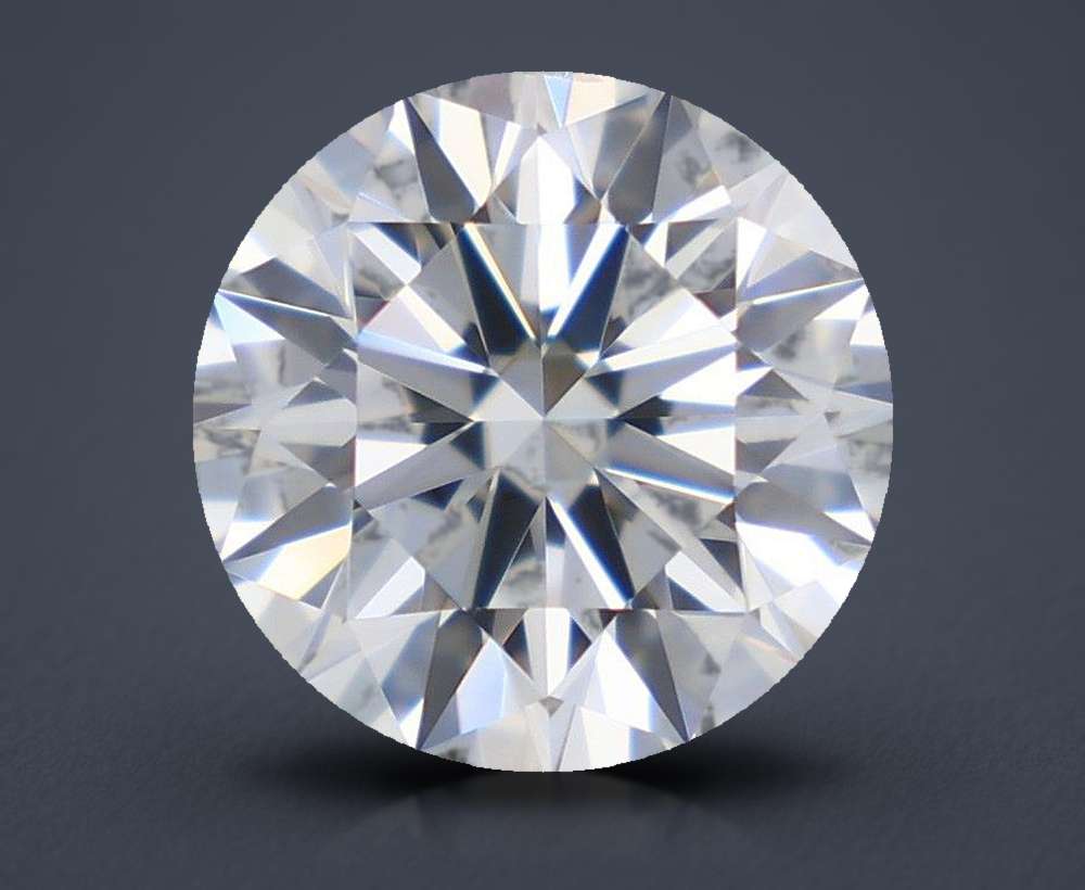 1.49ct F VS2 Rare Carat Ideal Cut Round Lab Grown Diamond