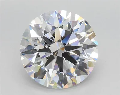 5.58ct E VVS2 Rare Carat Ideal Cut Round Lab Grown Diamond