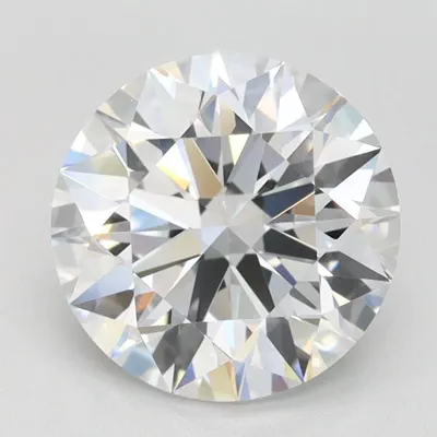 1.93ct D FL Rare Carat Ideal Cut Round Lab Grown Diamond