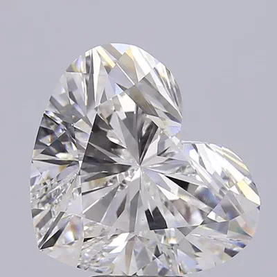 8.02ct F VS1 Rare Carat Ideal Cut Heart Lab Grown Diamond