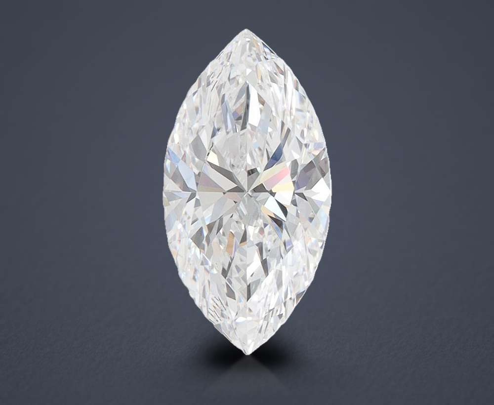 2.02ct D VVS1 Rare Carat Ideal Cut Marquise Lab Grown Diamond